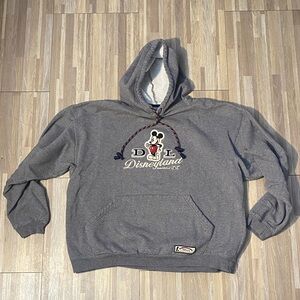 Disney Gray Hoodie with Mickey Design